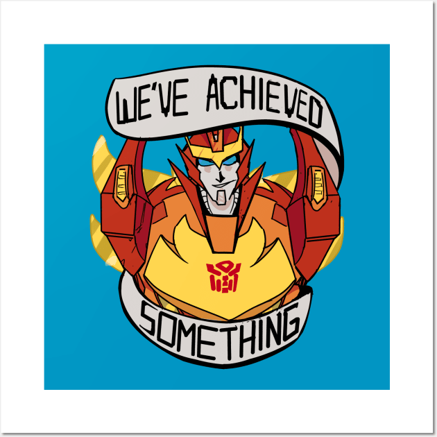 rodimus Wall Art by inkpocket